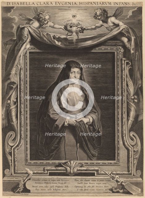 Isabella Clara Eugenia, Infanta of Spain. Creator: Paulus Pontius.
