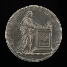 Isabella at a Burning Altar [reverse]. Creator: Jacopo da Trezzo