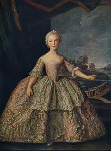 Isabella de Bourbon, Infanta of Parma 1747 (c1927). Artist: Jean-Marc Nattier