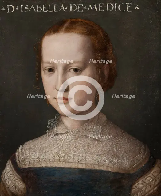 Isabella de' Medici, between 1552 and 1553. Creator: Agnolo Bronzino.
