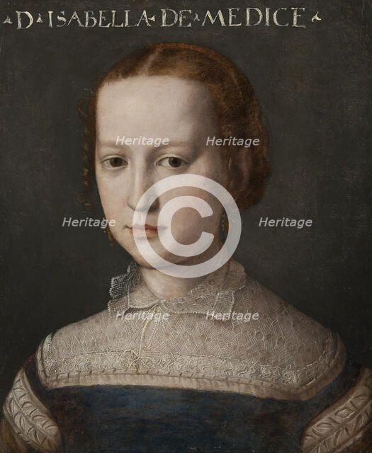 Isabella de' Medici, between 1552 and 1553. Creator: Agnolo Bronzino.