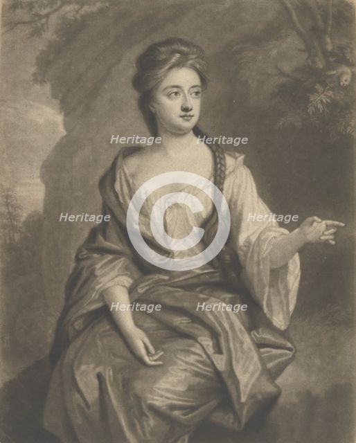 Isabella, Duchess of Grafton, 1692. Creator: John Smith.