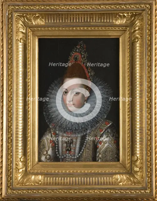 Isabella Klara Eugenia, 1566-1633, married to Archduke Albrecht of Austria. Creator: Frans Pourbus the Younger.