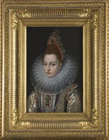Isabella Klara Eugenia, 1566-1633, married to Archduke Albrecht of Austria. Creator: Frans Pourbus the Younger
