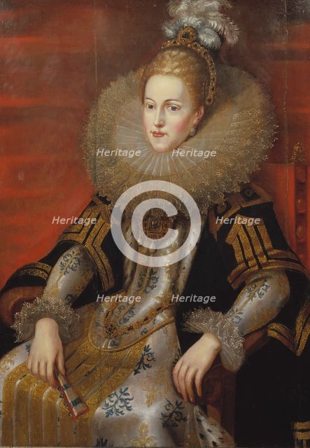Isabella Klara Eugenia, 1566-1633, Princess of Spain, Archduchess of Austria. Creator: Anon.