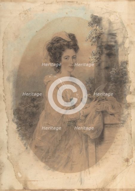 Isabella Hunter, Cousin of the Artist, 1781. Creator: John Downman.