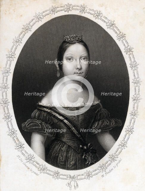 Isabella II (1830-1904), Queen of Spain.