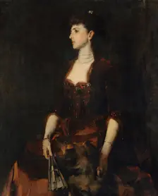 Isabella Milbanke, Lady Lambourne, 1889. Creator: James Jebusa Shannon