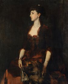Isabella Milbanke, Lady Lambourne, 1889. Creator: James Jebusa Shannon