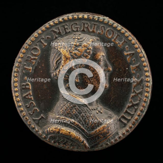 Isabella Trotti Negrisoli, 1550. Creator: Pastorino Pastorini.
