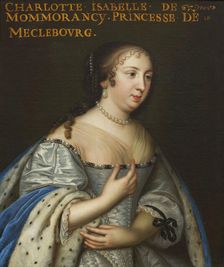 Isabelle Angélique de Montmorency (1627-1695), Duchess of Mecklenburg-Schwerin, ca 1665. Creator: Anonymous