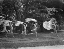 Isadora Duncan dancers, between 1915 and 1923. Creator: Arnold Genthe