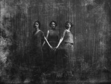 Isadora Duncan dancers, between 1915 and 1923. Creator: Arnold Genthe