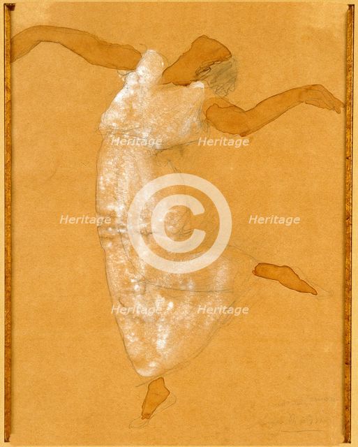 'Isadora Duncan', early 20th century.  Artist: Auguste Rodin