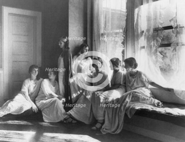 Isadora Duncan's dancers, n.d.. Creator: Frances Benjamin Johnston.
