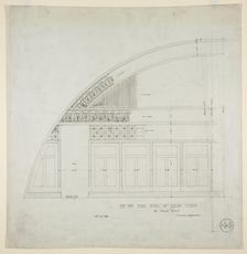 Isaiah Temple, Chicago, Illinois, Organ Screen Detail, 1898/99. Creator: Dankmar Adler
