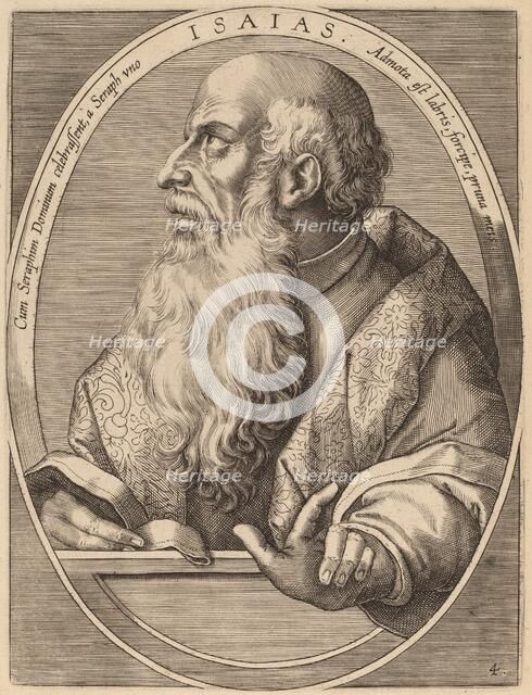 Isaias, published 1613. Creator: Theodoor Galle.