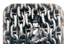 Isambard Kingdom Brunel, British engineer, 1857. Creator: Robert Howlett.