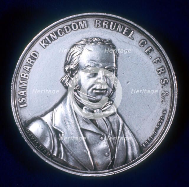 Isambard Kingdom Brunel, English civil and mechanical engineer. Artist: Unknown