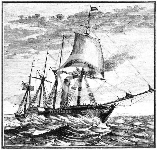 Isambard Kingdom Brunel's 'Great Western', 1882. Artist: Unknown