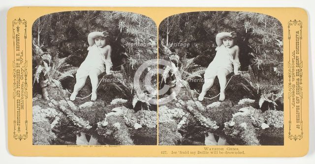 Ise 'fraid my Dollie will be drownded, 1870/89. Creator: Henry Hamilton Bennett.