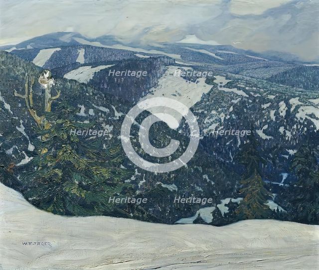 Iser Mountainous Landscape, 1915. Creator: Franz Wilhelm Jager.