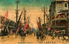 Isezakicho Dori, Yokohama, Japan, 20th century