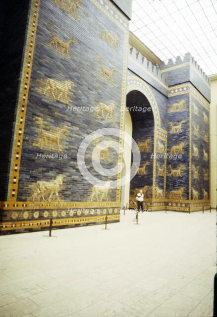 Ishtar Gate, Babylon, 575 BC, (c20th century). Artist: Unknown.
