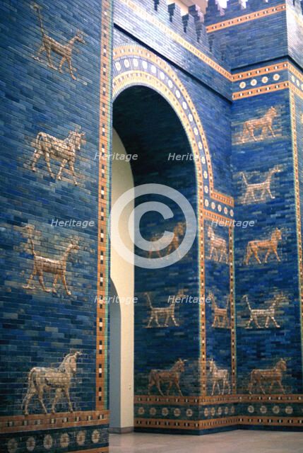 Ishtar Gate, Babylon. Artist: Unknown