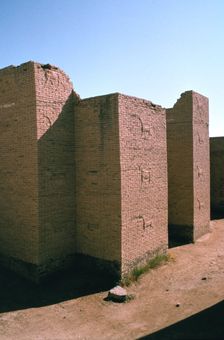 Ishtar Gate, Babylon, Iraq. Creator: Vivienne Sharp