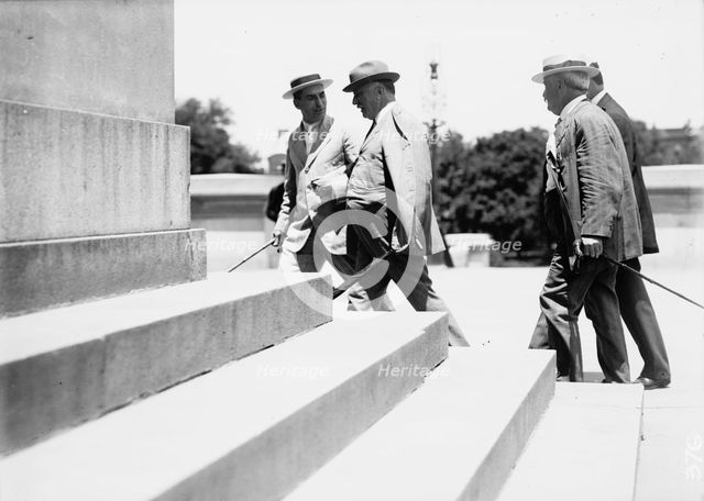 Isidor Rayner, Rep. from Indiana, Center, 1911. Creator: Harris & Ewing.