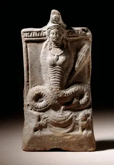 Isis with Serpent Tail, 2nd century AD. Creator: Unknown
