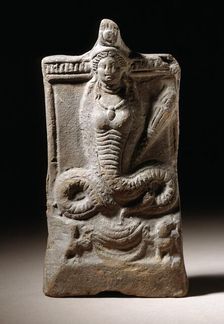 Isis with Serpent Tail, 2nd century AD. Creator: Unknown