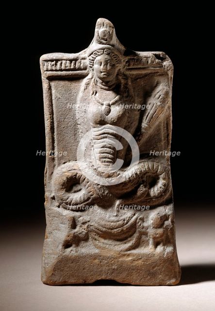 Isis with Serpent Tail, 2nd century AD. Creator: Unknown.