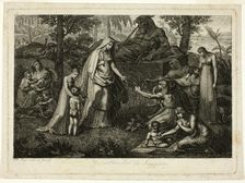 Isis Instructing the Egyptians, 1809. Creator: Carl Russ