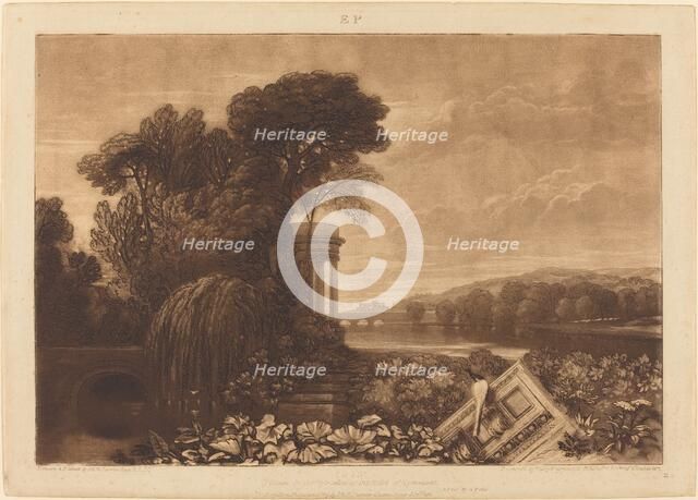 Isis, published 1819. Creator: JMW Turner.