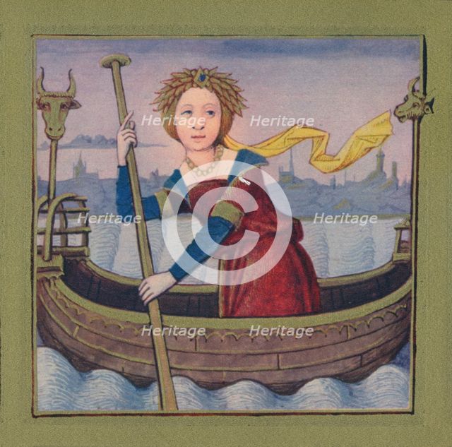 'Isis - Reine D'Egypte', 1403, (1939). Artist: Master of Berry's Cleres Femmes.