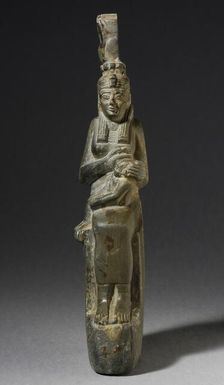 Isis Suckling Horus, Egypt, Third Intermediate Period circa 24th Dynasty. Creator: Unknown