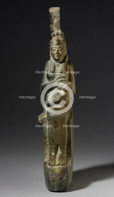 Isis Suckling Horus, Egypt, Third Intermediate Period circa 24th Dynasty. Creator: Unknown.