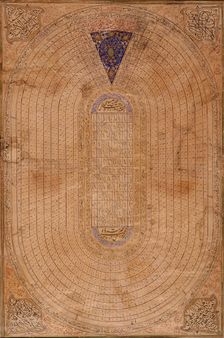 Islamic Calendar, 1891. Creator: Unknown