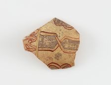 Islamic Glass Fragment, circa 900-1400. Creator: Unknown