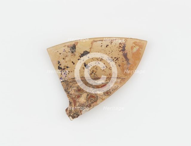 Islamic Glass Fragment, circa 900-1400. Creator: Unknown.