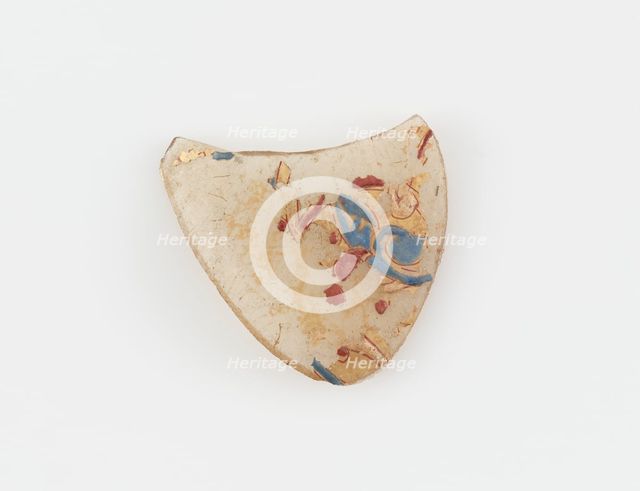 Islamic Glass Fragment, circa 900-1400. Creator: Unknown.
