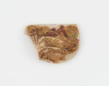 Islamic Glass Fragment, circa 900-1400. Creator: Unknown