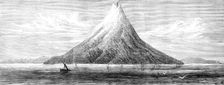 Island of Krakatoa...the centre of the late Volcanic Eruption, said to have disappeared, 1883. Creator: Unknown