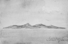 Island of Lemnos (from Sketchbook), 1904. Creator: Mary Newbold Sargent