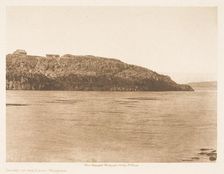 Island of the Dead Wisham, From The North American Indian by Edward S. Curtis., 1909. Creator: Edward Sheriff Curtis
