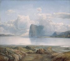 Island Borgøy. Artist: Hertervig, Lars (1830-1902)