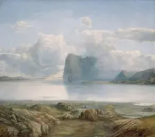 Island Borgoya, 1867. Creator: Lars Hertervig