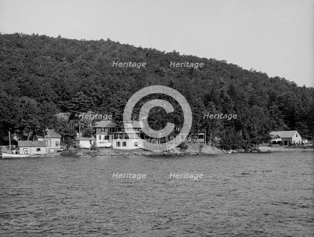Island Harbor House, Lake George, N.Y., between 1900 and 1910. Creator: Unknown.